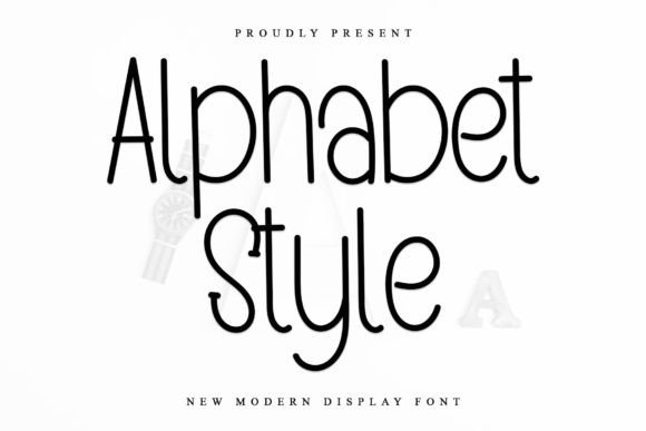 Alphabet Style: Elegant Display Font Review & Download