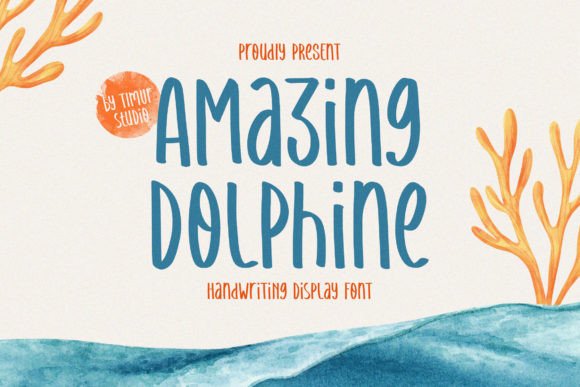 Amazing Dolphine Font for Business Branding