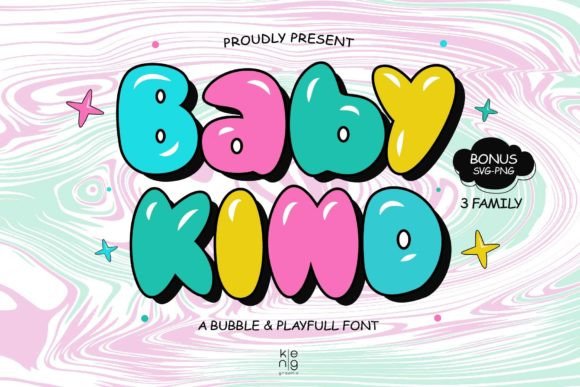 Baby Kind: A Playful Display Font for Branding