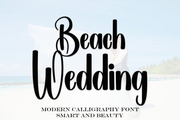 Beach Wedding: A Timeless Handwritten Display Font