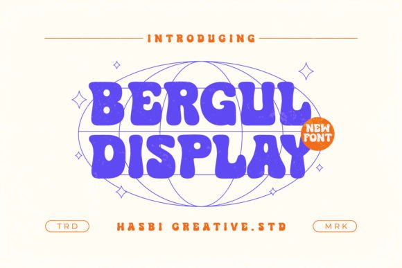 Bergul Display Font for Bold Campaigns