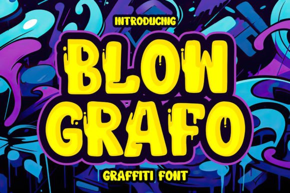 Blow Grafo Font for Bold Urban Branding