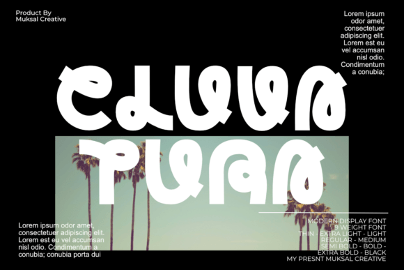 Cluvatura Display Font for Scroll-Stopping Marketing