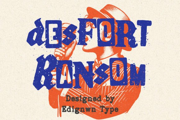 Desfort Ransom Typeface for Bold Branding