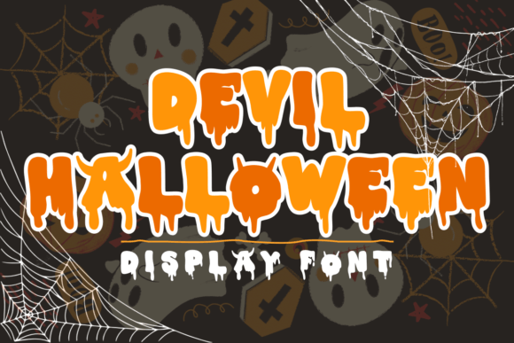 Devil Halloween Font Review for Makers