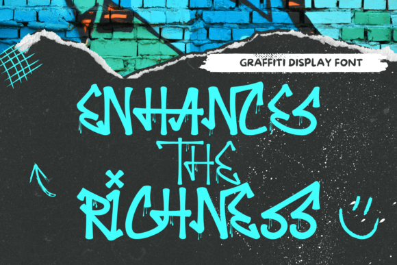 Enhances the Richness Font for Bold Maker Designs