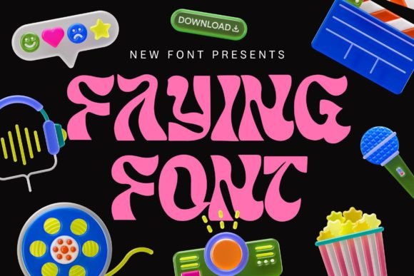 Faying: The Playful Display Font for Brands