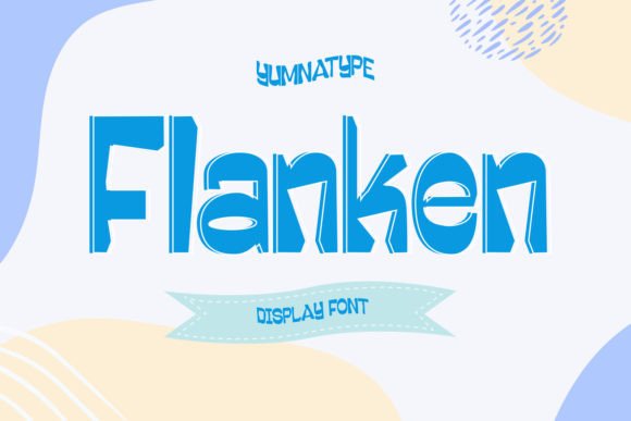 Flanken Typeface for Editorial Design