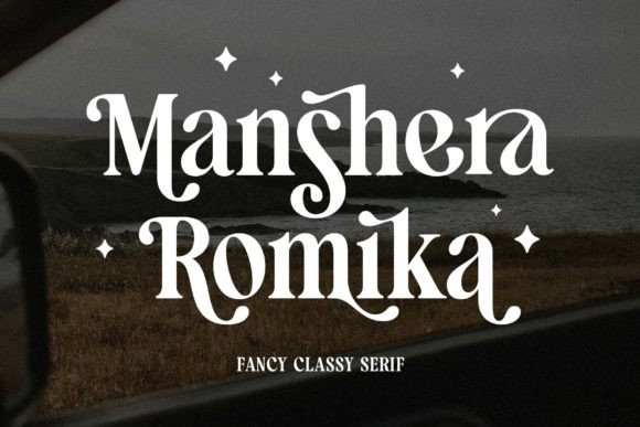 Manshera Romika: The Bold Serif Font for Crafters