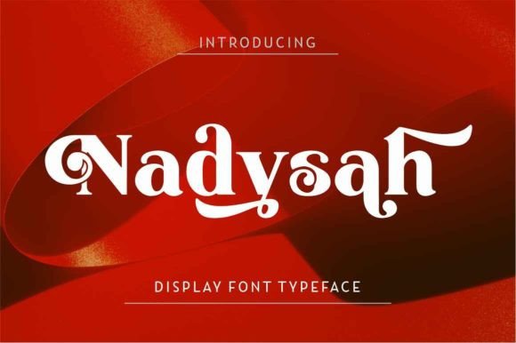 Nadysah: Elevate Your Brand with an Elegant Serif Typeface