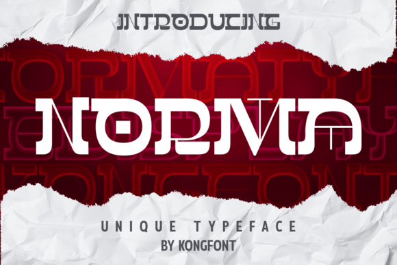 Norma: A Bold Display Typeface for Modern Editorial Design