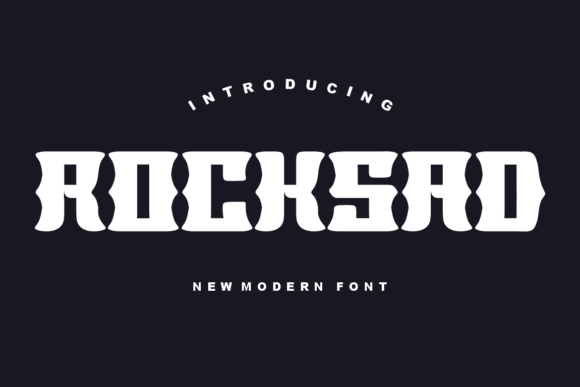 Rocksad: The Bold Display Font for Makers