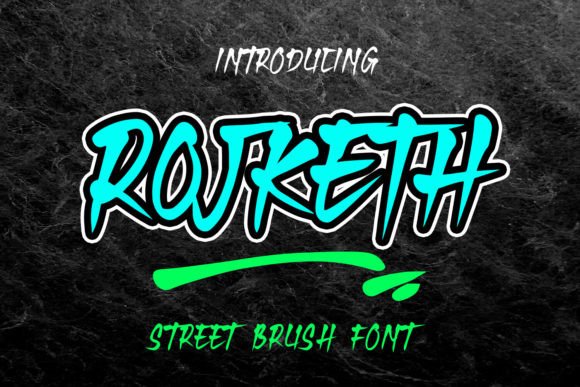 Rojketh: A Premium Display Font for Modern Web Design