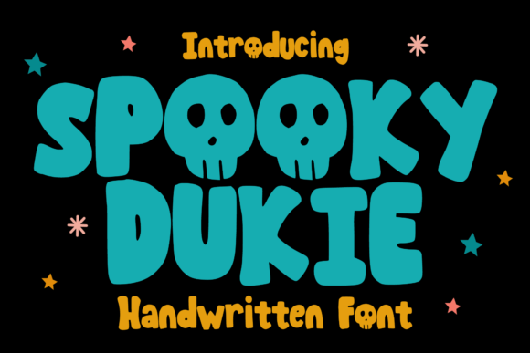 Spooky Dukie Typeface Review for Designers