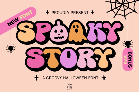 Spooky Story Font for Halloween Campaigns