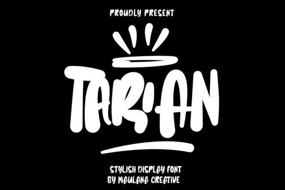 Tarian Font: Bold Display Typography for Brands