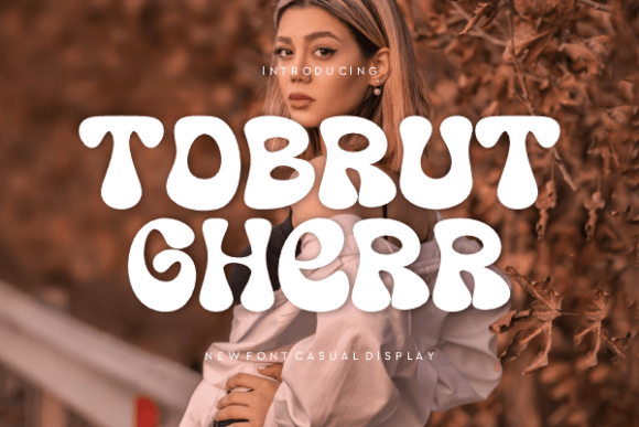 Tobrut Gherr Font: Retro Luxury for Modern Campaigns