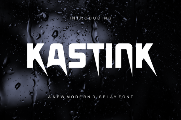 Using Kastink Typeface for Bold Modern Branding