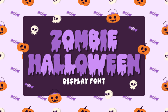 Zombie Halloween Font: The Ultimate Spooky Display Type